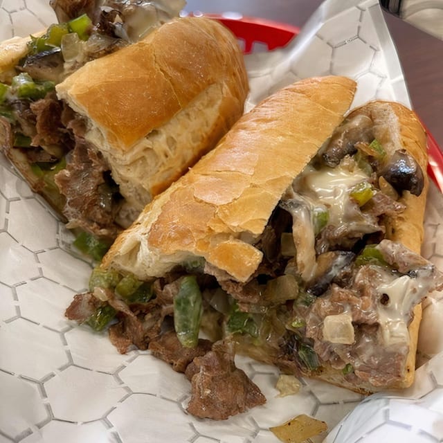 Philly Cheesesteak Sub.